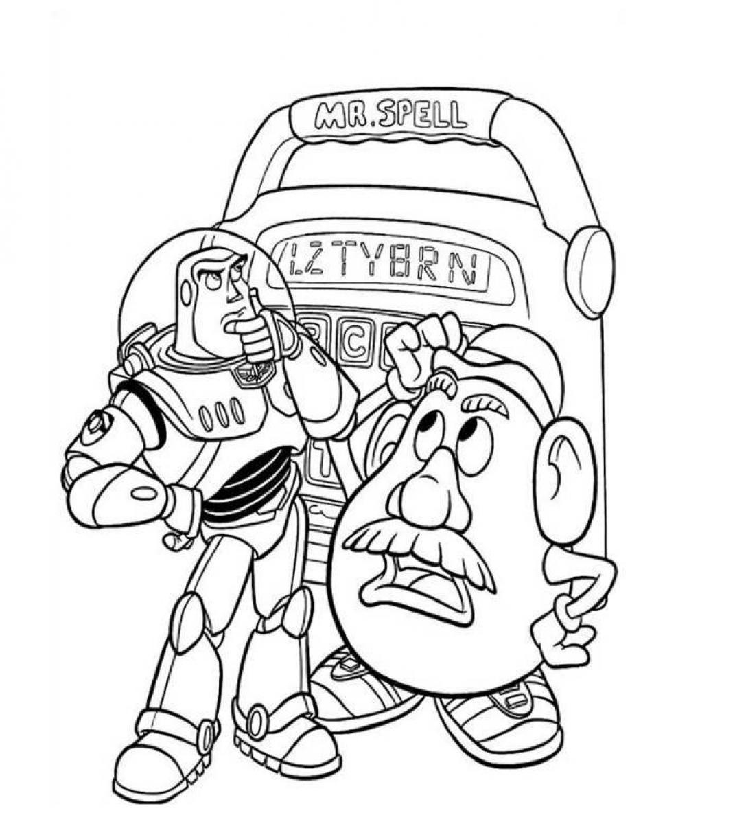 1071x1200 Toy Story Characters Drawing At Getdrawings Cool Coloring Pages - Buzz Lightyear And Woody Drawing