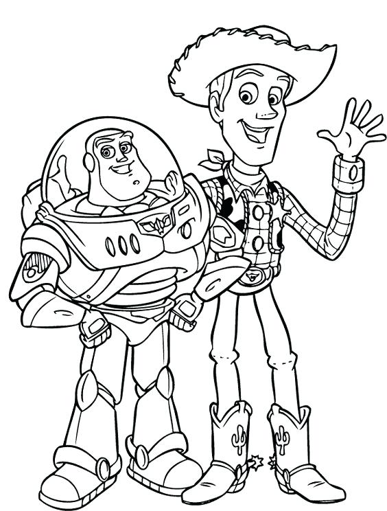 Buzz Lightyear And Woody Drawing at PaintingValley.com | Explore ...