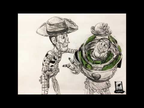 480x360 Mrfilmart Drawing Buzz Lightyear And Woody - Buzz Lightyear And Woody Drawing