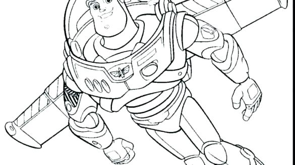 585x329 Buzz Lightyear Coloring Book Jessie Sheriff Woody Buzz Lightyear - Buzz Lightyear And Woody Drawing