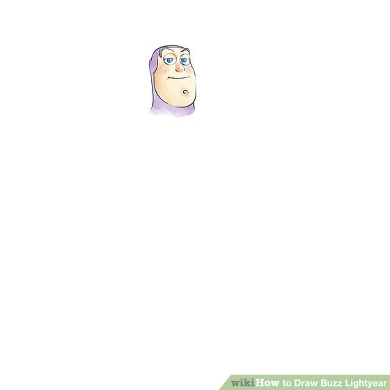 560x560 how to draw buzz lightyear steps - Buzz Lightyear Drawing