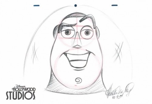 500x341 learn to draw buzz lightyear from pixar's toy story the disney - Buzz Lightyear Drawing