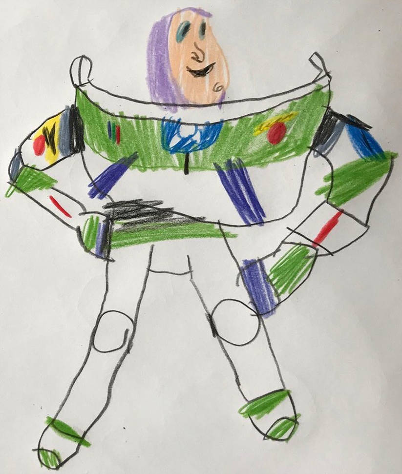 823x971 toy story buzz lightyear drawing - Buzz Lightyear Drawing
