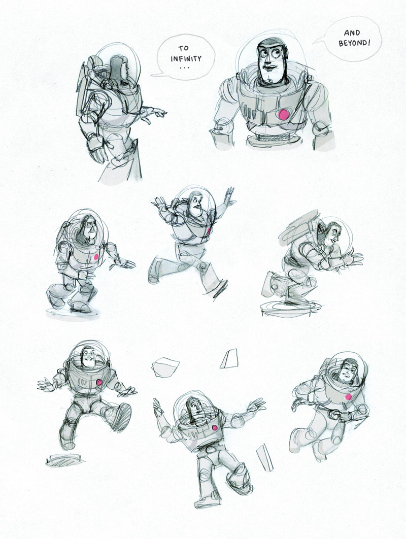 800x1062 Welcome! - Buzz Lightyear Drawing