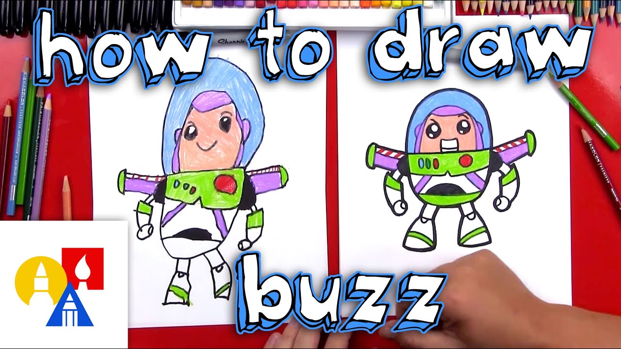 1280x720 how to draw cartoon buzz lightyear - Buzz Lightyear Drawing