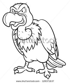 Buzzard Drawing