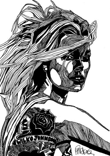 375x531 Bampw Fashion Illustration - Bw Drawing