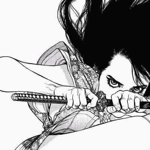 500x500 Japanese Bampw Drawings - Bw Drawing