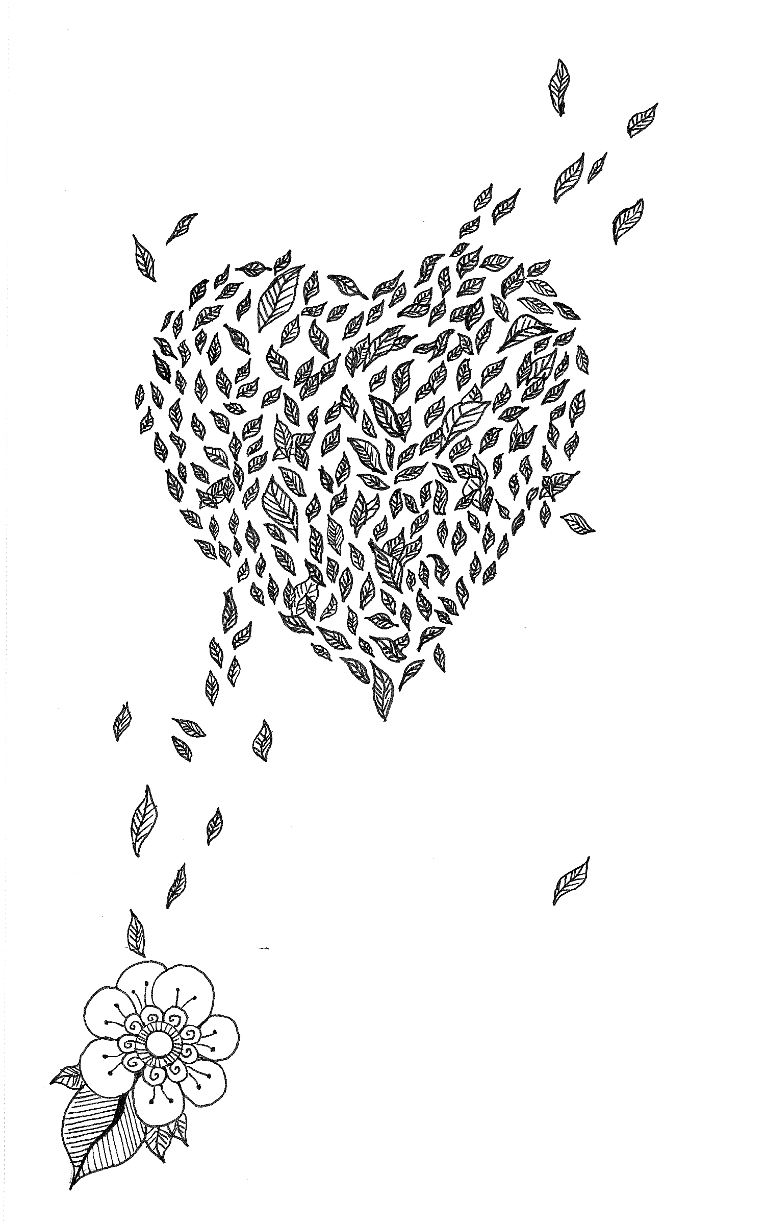 1500x2394 Above The Fold - Bw Drawing