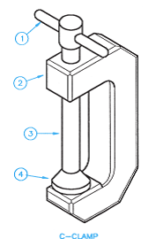 168x270 working drawing - C Clamp Drawing