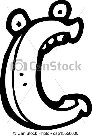 321x470 cartoon letter c - C Drawing
