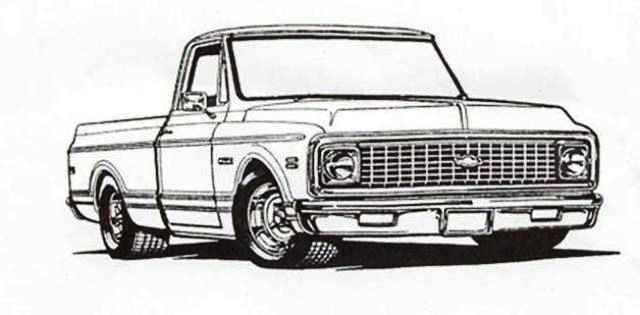 640x315 Retro Truck Parts Your Online Source For Chevrolet Pickup - C10 Drawing