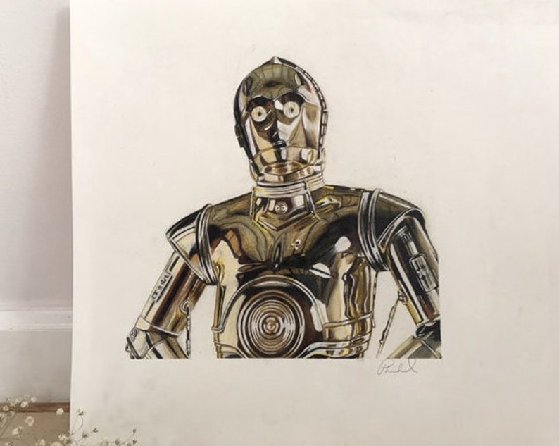 C3po Drawing at Explore collection of C3po Drawing