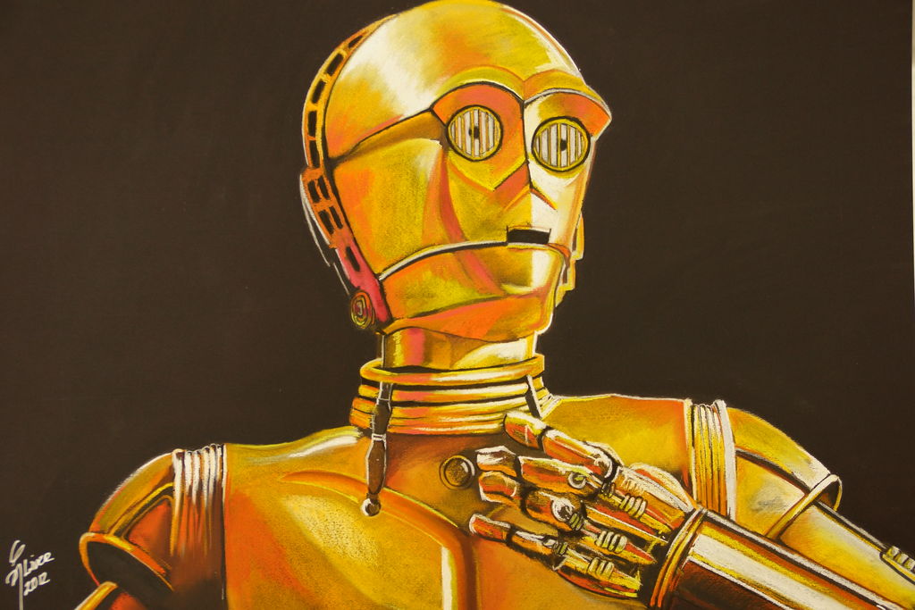 C3po Drawing at Explore collection of C3po Drawing