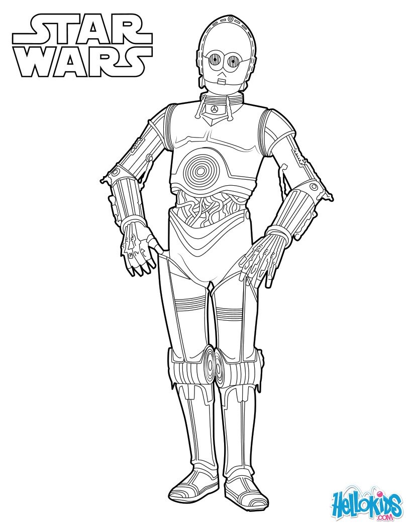 820x1060  - C3po Drawing