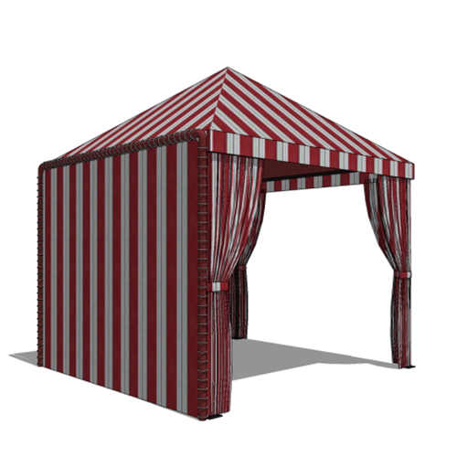 500x500 Moroccan Cabana - Cabana Drawings