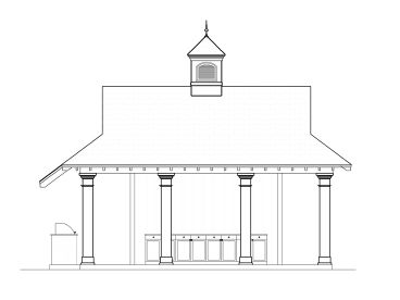 368x276 Pool House Plans And Cabana Plans - Cabana Drawings