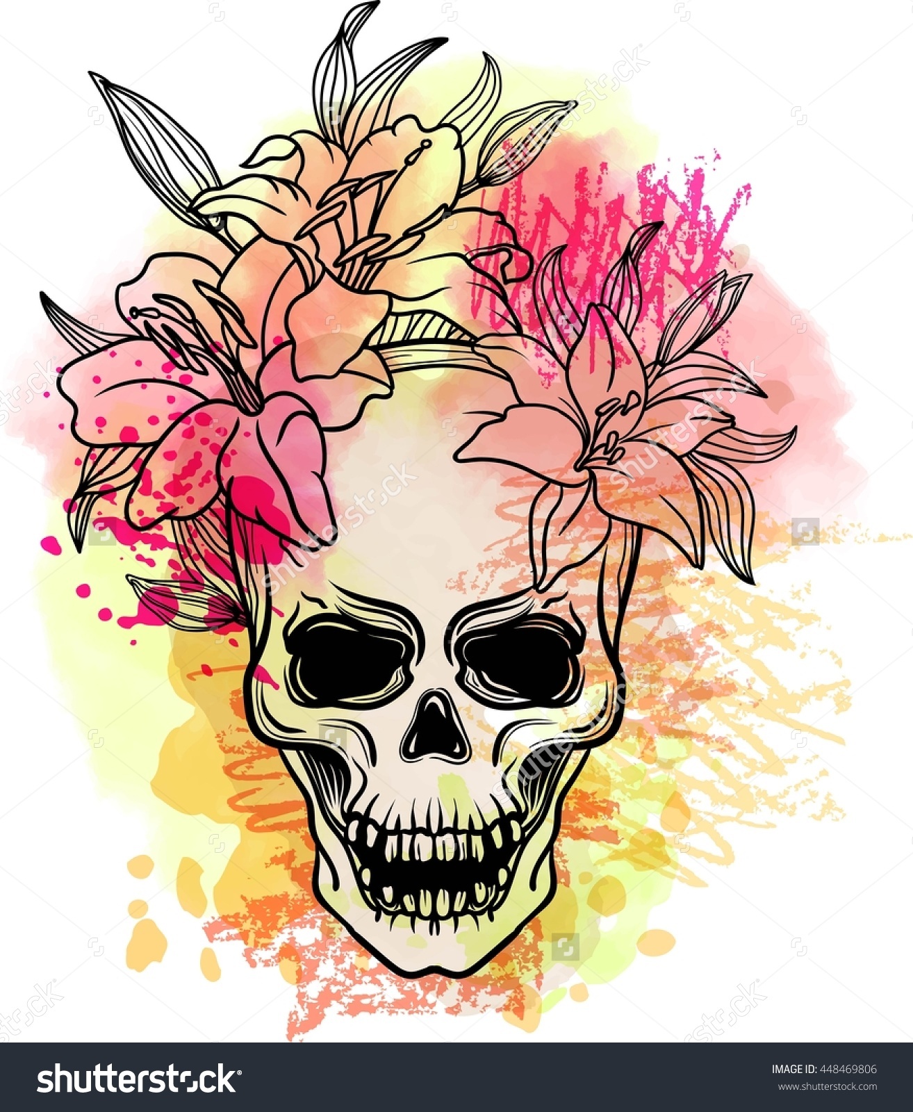 1314x1600 blood cabbage rose clipart - Cabbage Rose Drawing