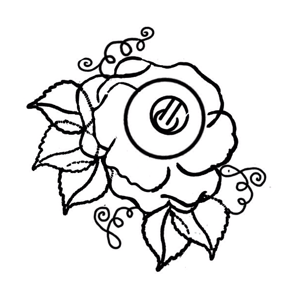 594x594 tutorial cabbage rose - Cabbage Rose Drawing