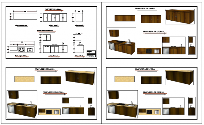 650x400 kitchen cabinet detail drawing - Cabinet Detail Drawing