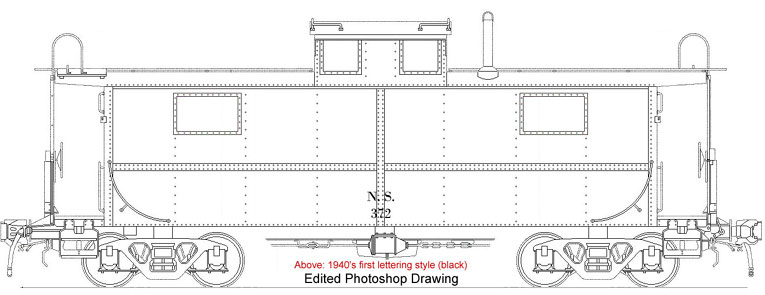 765x295 original norfolk southern bay window caboose - Caboose Drawing