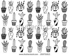 235x191 best cactus drawing images paintings, cactus drawing, doodles - Cactus Cartoon Drawing