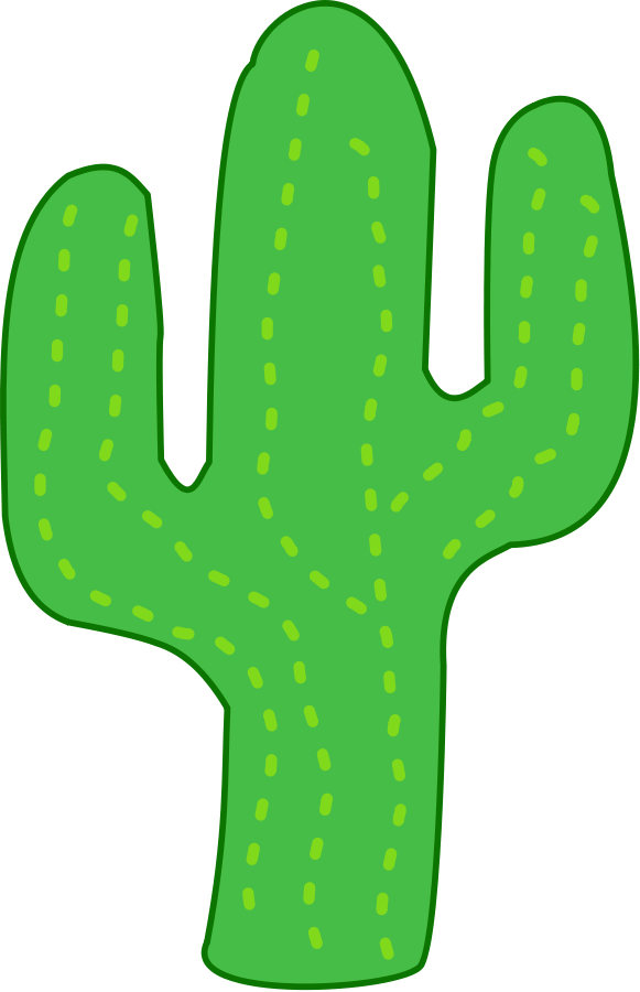 581x900 Drawing Cactus Outline Transparent Png Clipart Free Download - Cactus Drawing Outline
