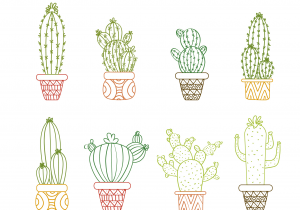 300x210 Simple Cactus Drawing Doodle My Life Life - Cactus Drawing Outline