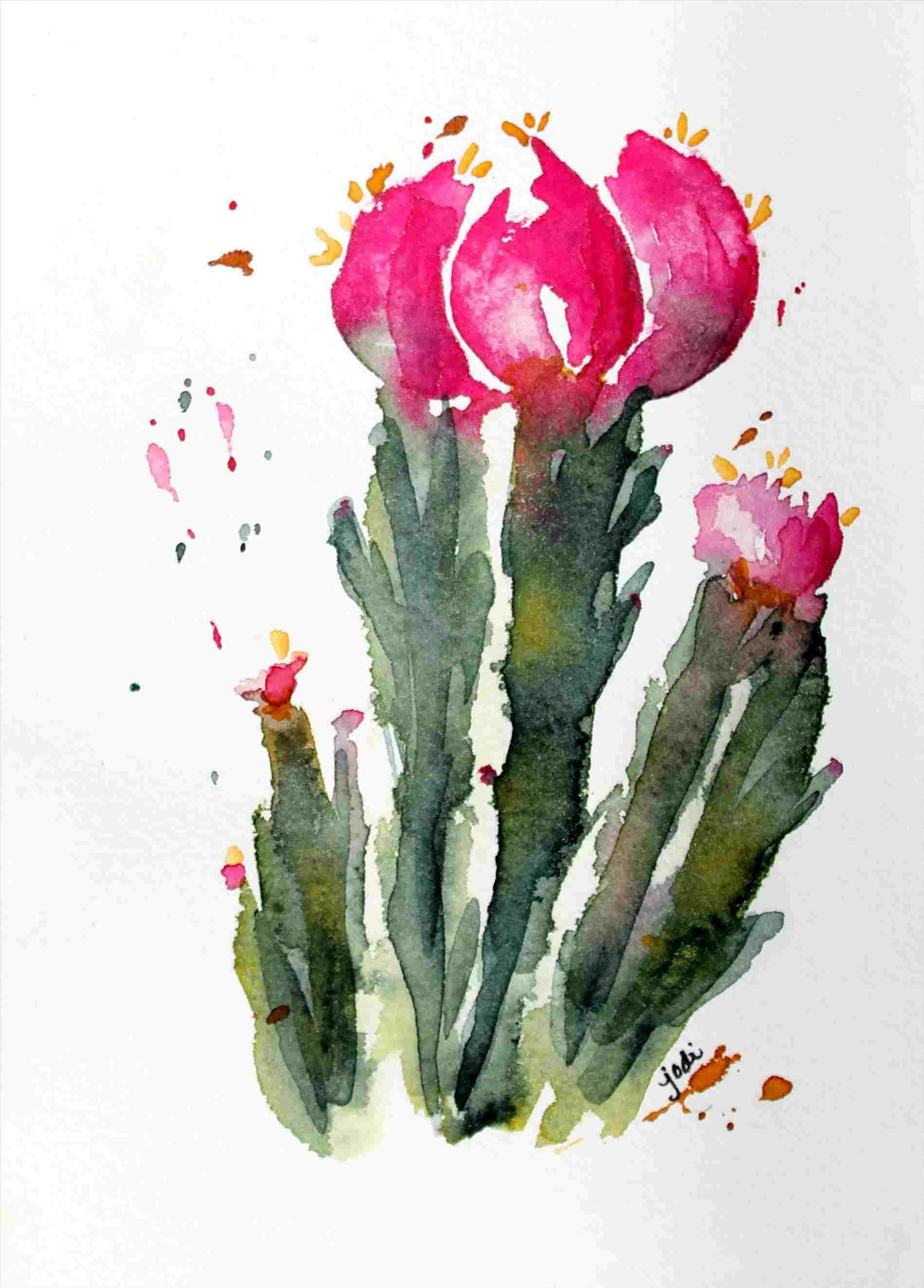 1899x2646 how desert cactus flower drawing to draw a cactus steps - Cactus Flower Drawing