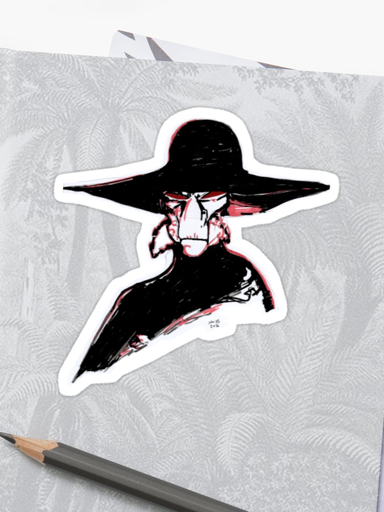 750x1000 Cad Bane Sticker - Cad Bane Drawing