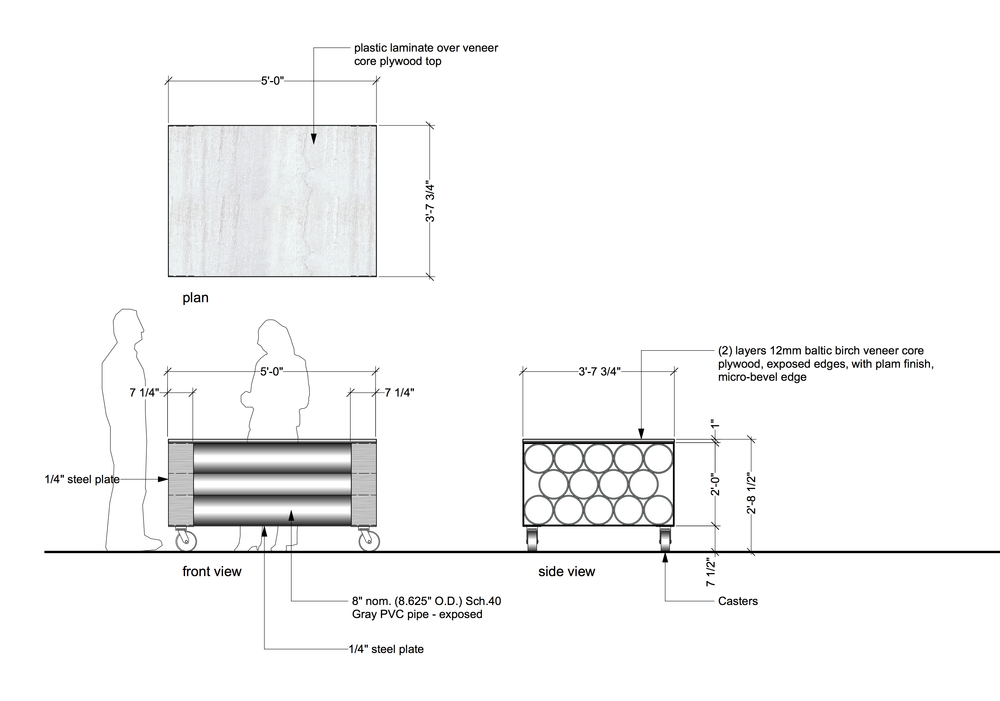 1000x701 Conduit Drawing Caddy R D Architecture - Caddy Drawing