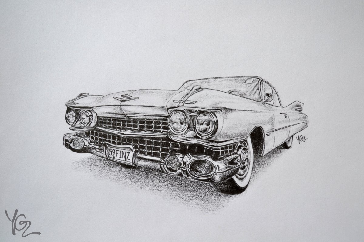 Cadillac Drawing at Explore collection of Cadillac