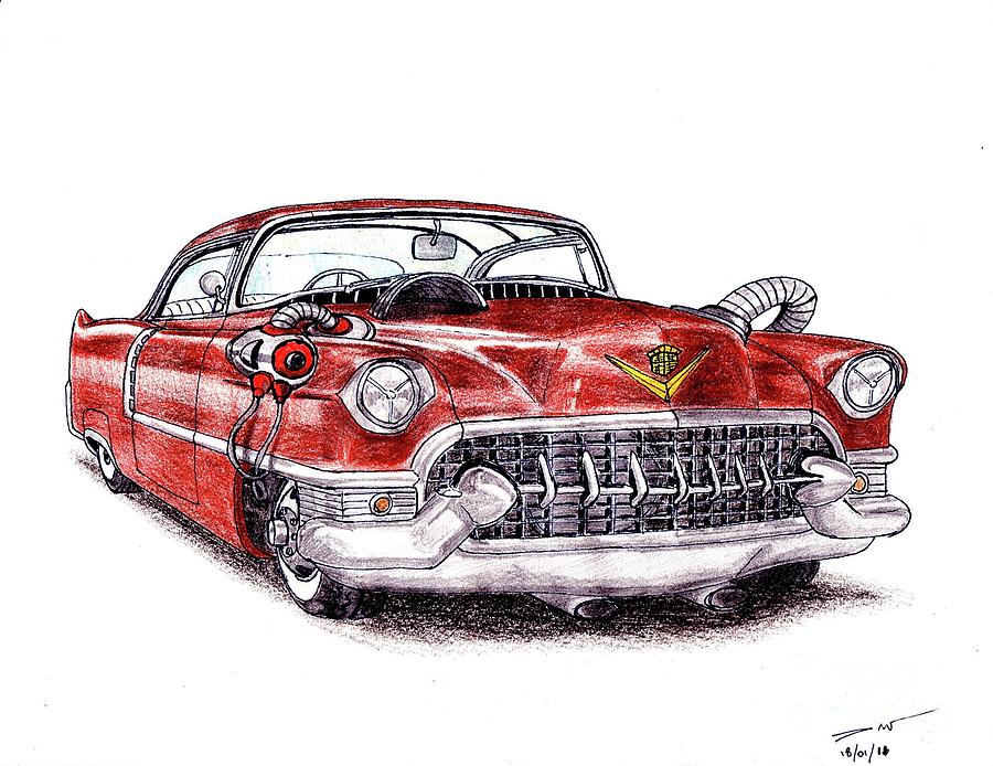 900x694 cadillac series drawing - Cadillac Drawing