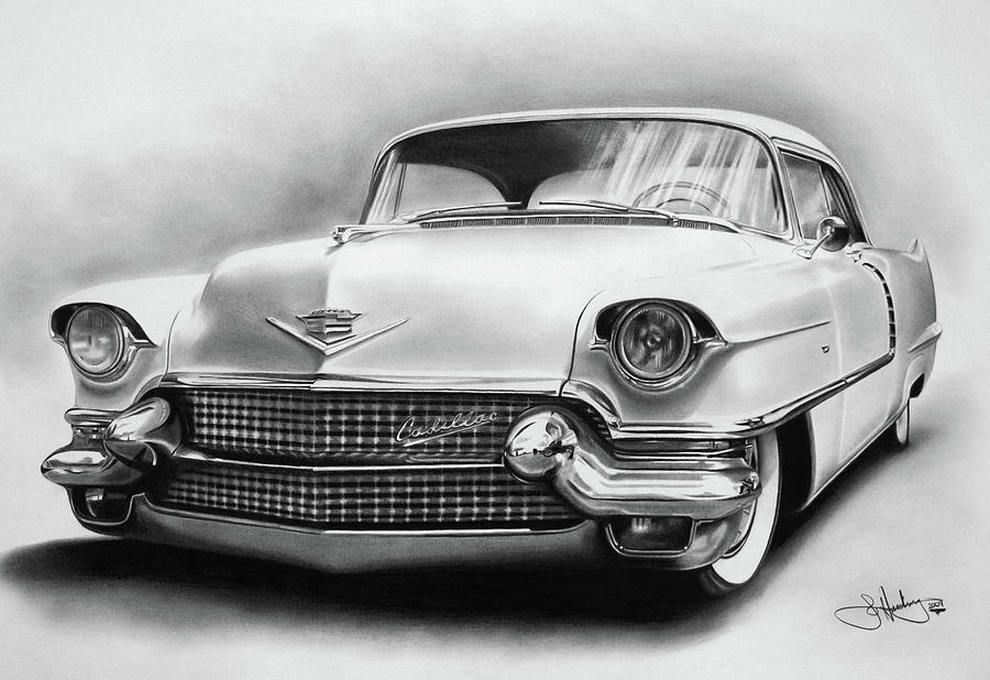 900x618 cadillac drawing drawing - Cadillac Drawing
