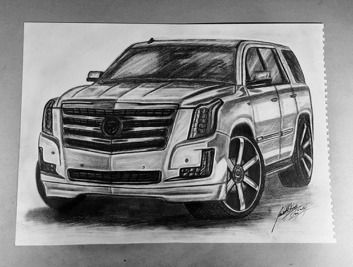 Cadillac Drawing at Explore collection of Cadillac