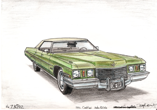 601x422 cadillac sen de ville - Cadillac Drawing