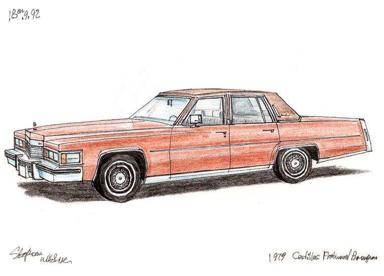 765x551 cadillac fleetwood brougham - Cadillac Drawing