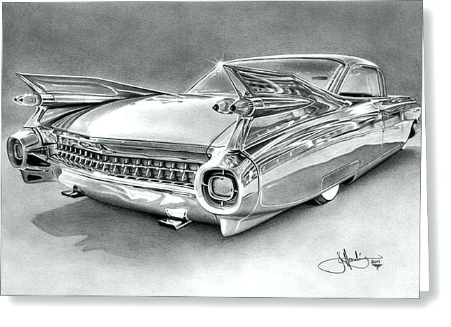 646x469 Cadillac Drawing A Symbol Philmelugin - Cadillac Symbol Drawing