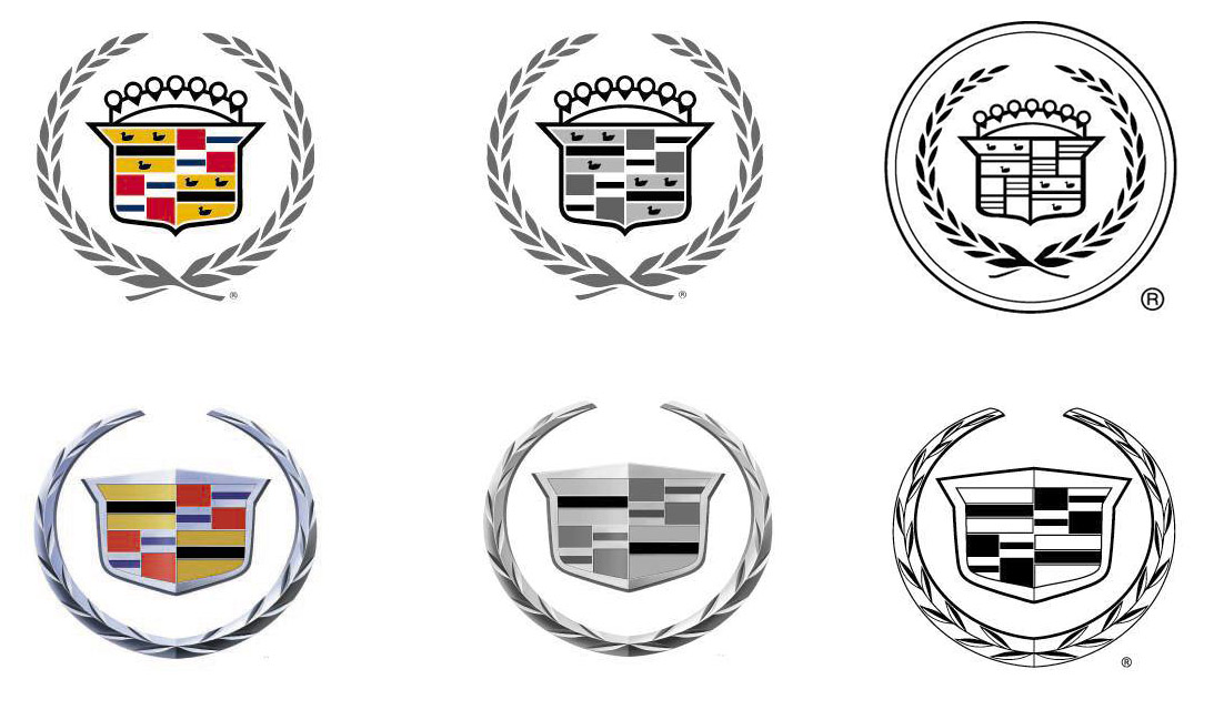 1093x640 Cadillac Logo Vector Images - Cadillac Symbol Drawing