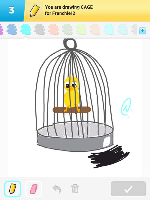 500x667 cage drawings - Cage Drawing