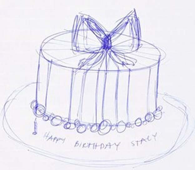 624x545 Cake Design Drawing Talk Sweet To Me! - Cake Design Drawing