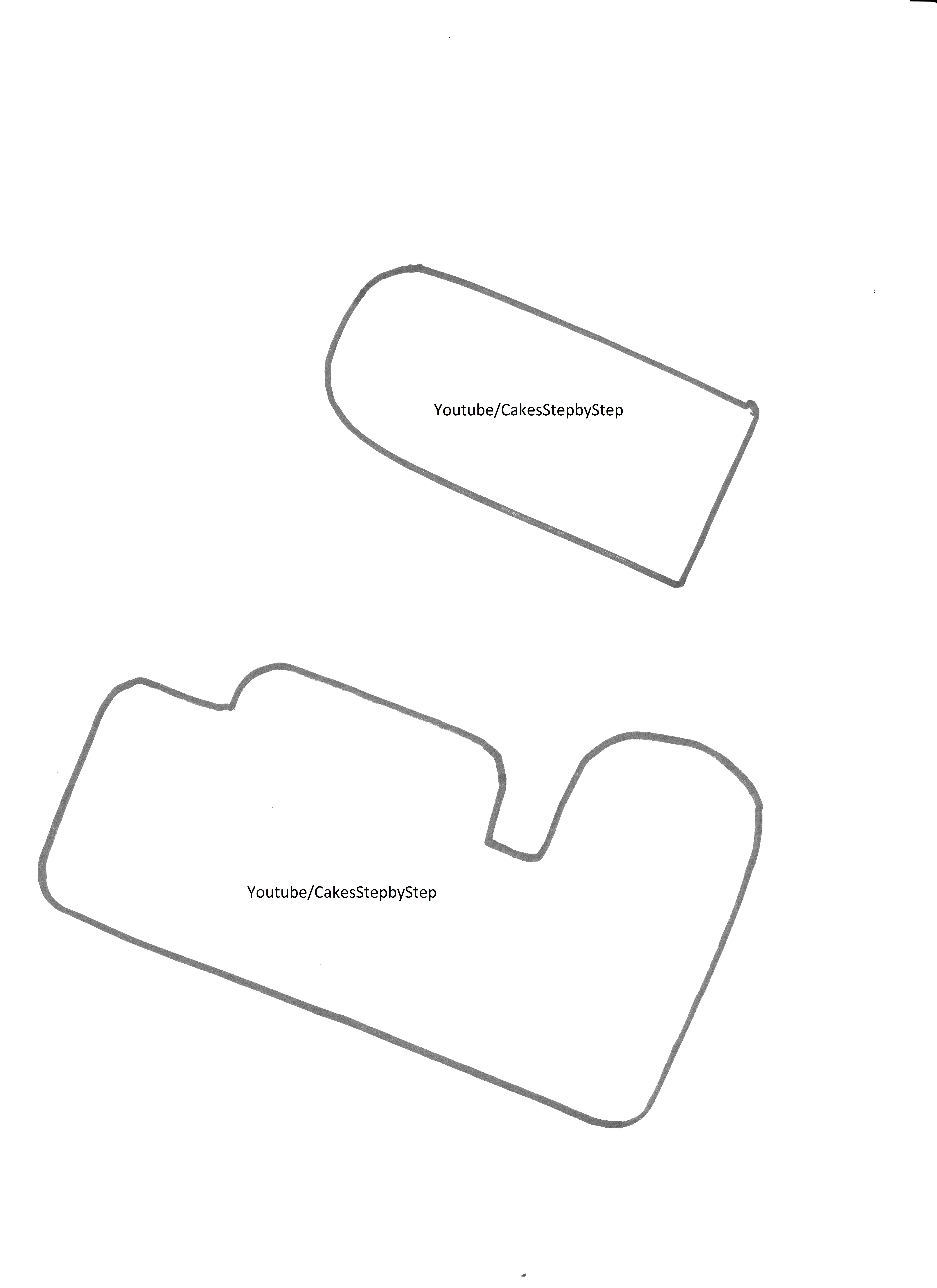 5100x7008 Cake Drawing Template - Cake Drawing Template