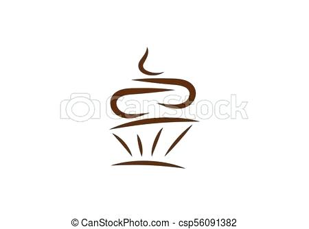 450x334 Cake Logo Vector Drawing Template Birthday - Cake Drawing Template
