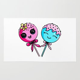 264x264 Cake Pops Rugs - Cake Pop Drawing