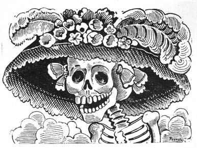 386x290 art through time a global view - Calavera Drawing