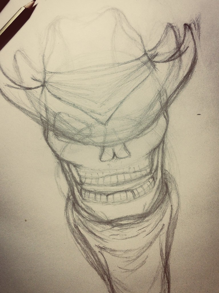 768x1024 the world's newest photos of calavera and draw - Calavera Drawing