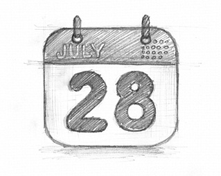 319x254 Church Calendar Icon - Calendar Drawing