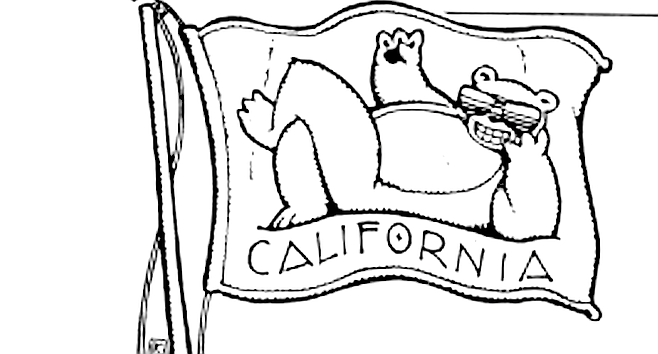 658x354 our dorky california state flag san diego reader - California State Drawing