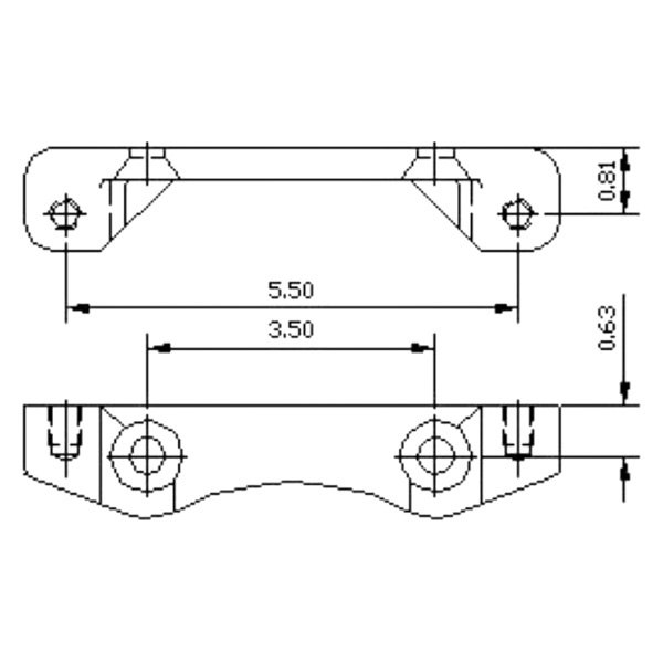 600x600 Red - Caliper Drawing