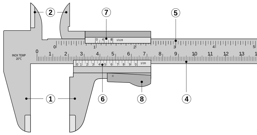 Caliper Drawing at PaintingValley.com | Explore collection of Caliper ...